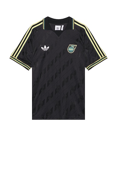 adidas Originals Jamaica Football Federation in Black | FWRD