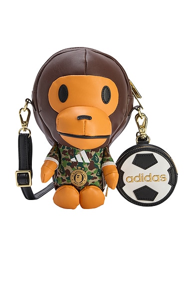 adidas Originals x Bape Shoulder Bag in Brown
