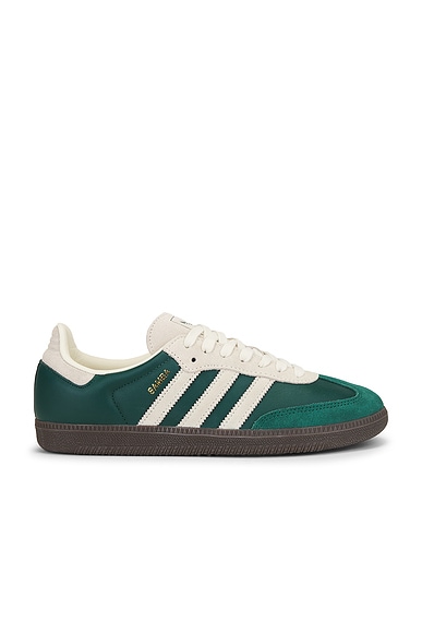 Samba Og in Collegiate Green, Cream White, & Gum5