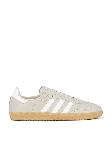 adidas Originals Samba Og Sneaker in Wonalu, White, & Gum3