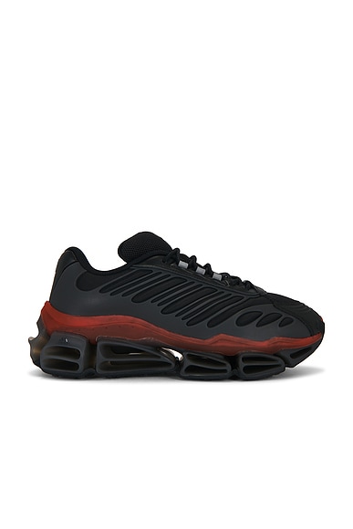 adidas Originals x Willy Chavarria Megaride AG XL Sneaker in Black & Red
