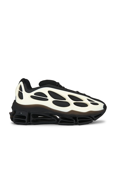 adidas Originals x Willy Chavarria Mega Low Sneaker in Core Black, Cream White, & Core Black