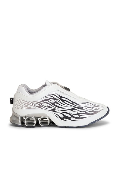 adidas Originals Hellstar Megaride S2 in White, Off White, & Core Black