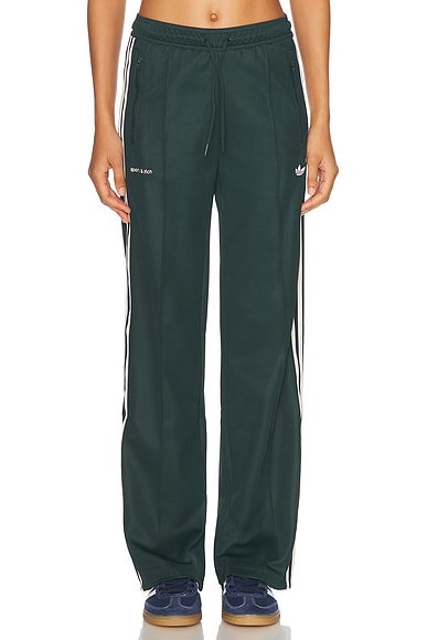 adidas Originals x Sporty & Rich Wide Leg Pant in Green