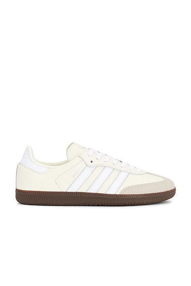 Samba OG Sneaker in White & Wonder Alumina