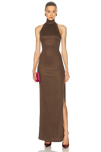 Cleo Halterneck Maxi Dress