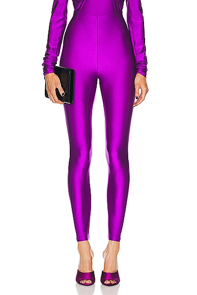 The Andamane 'holly 80's' leggings in Purple