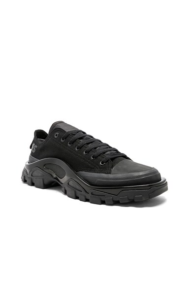 Adidas raf simons detroit runner black hot sale