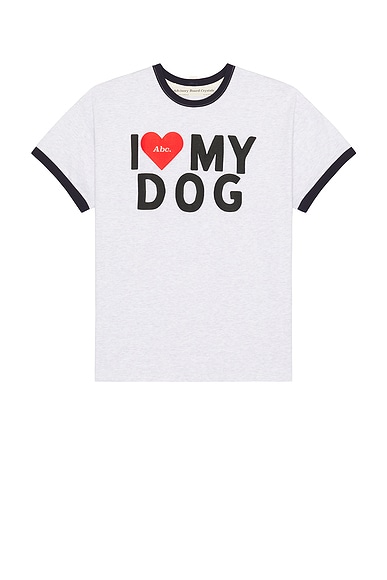 I Love My Dog Ring Tee