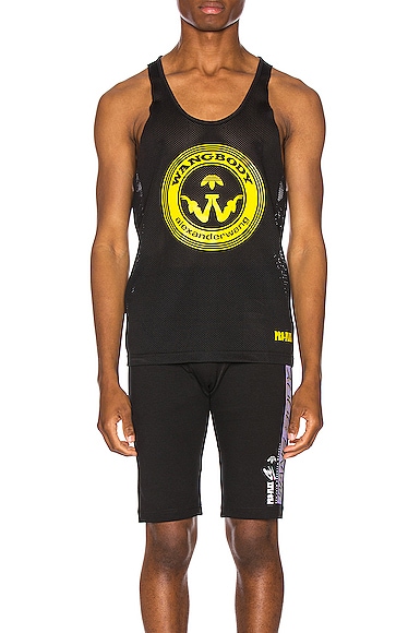 Adidas Originals By Alexander Wang Tops ADIDAS BY ALEXANDER WANG GRAPHIC TANK TEE IN BLACK