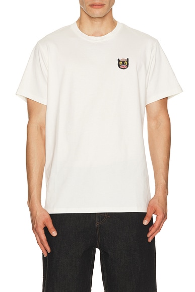Arrels Barcelona Small Cat x Gary Baseman Tee in Off White