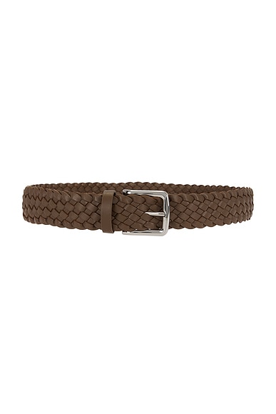 A.EMERY Kya Braided Belt in Sable