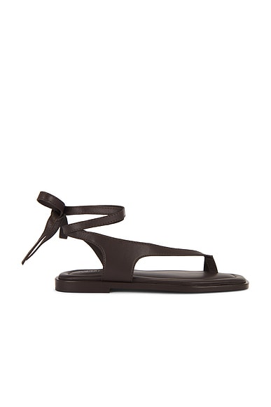 A.EMERY Heidi Sandal in Walnut
