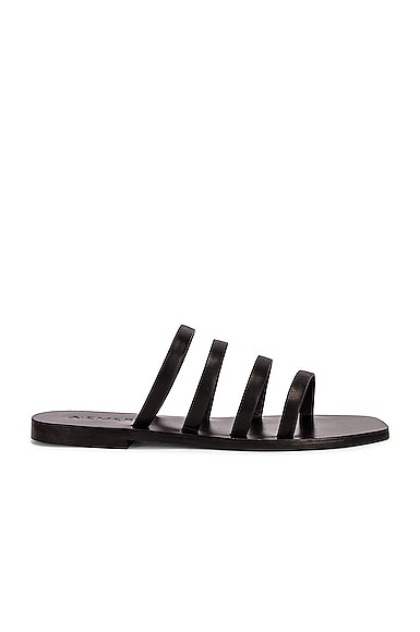 A.EMERY Eden Sandal in Black