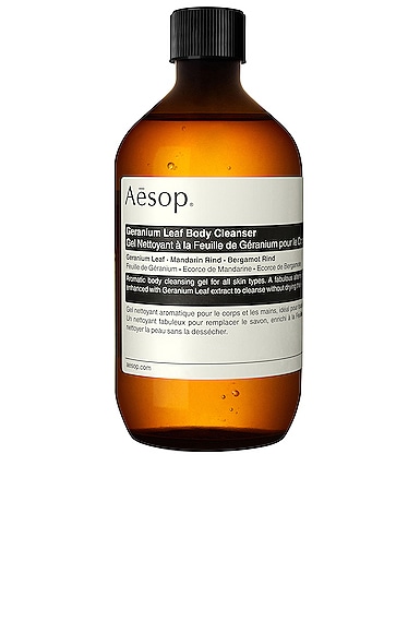 Geranium Leaf Body Cleanser 500ml Refill with Screw Cap