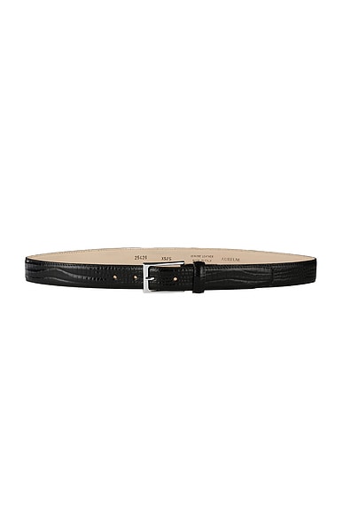 Crocodile Embossed Belt