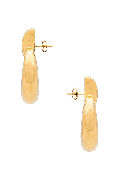 Shop Aureum Elodie Earrings In Gold
