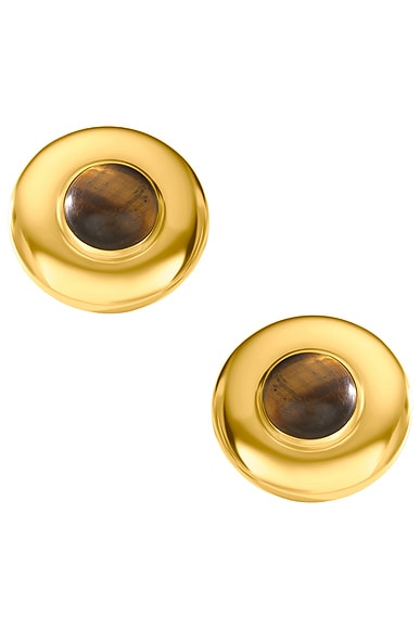 AUREUM Danica Stud Earrings in Gold