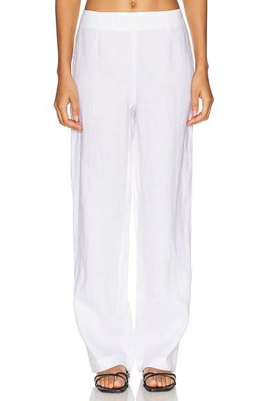 Linen Flat Pant