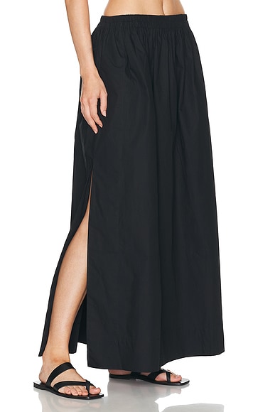 Shop Aexae Maxi Skirt In Black