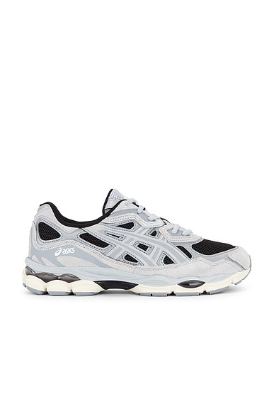 Asics Gel-nyc Sneakers in Black & Piedmont Grey