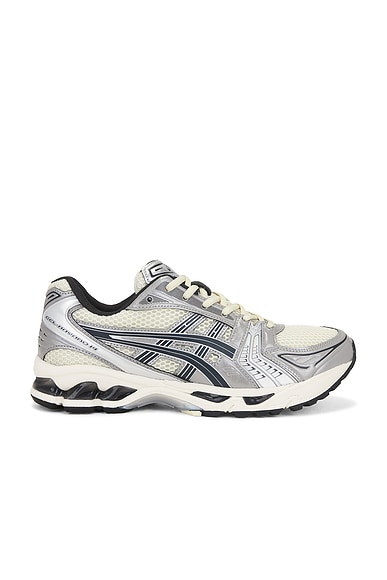 Gel-kayano 14 Sneakers in Oyster White & Steeple Grey