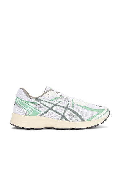Asics JOG 100S Sneaker in White & Clay Grey