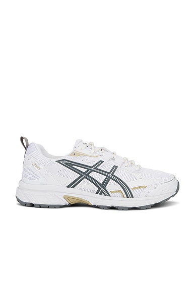 Asics GEL-NUNOBIKI Sneaker in White & Clay Grey