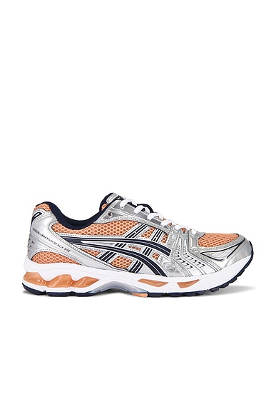 Asics GEL-KAYANO 14 Sneaker in Sepia & Pure Silver