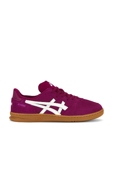 Asics SKYHAND OG Sneaker in Dried Berry & Pale Mint