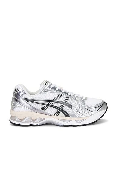 Asics Gel-kayano 14 in White & Graphite Grey