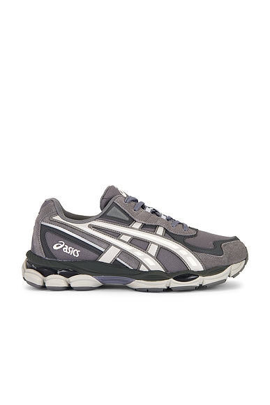 Asics Gel-NYC 2055 Sneaker in Carbon & Cement Grey