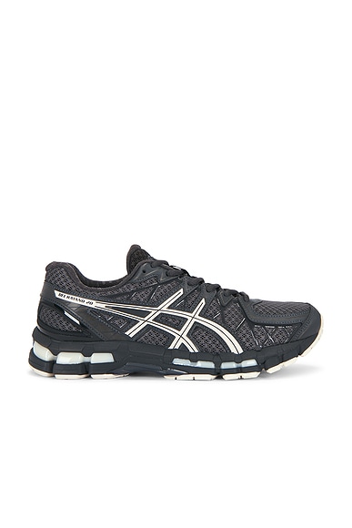 Asics Gel-Kayano 20 Sneaker in Obsidian Grey & Oatmeal