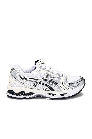 Asics Gel-kayano 14 Sneakers in White & Midnight