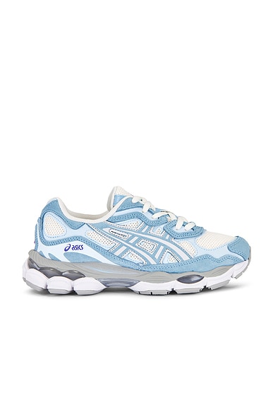 Asics Gel-NYC Sneakers in Cream & Arctic Sky | FWRD