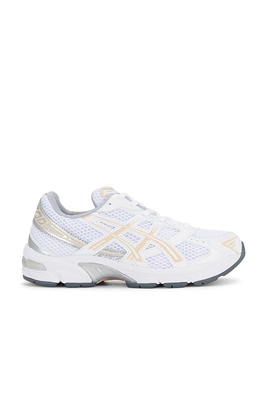 Asics Gel-1130 Sneaker in White & Bisque