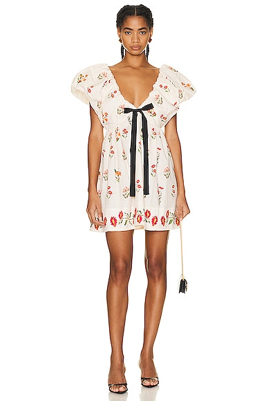 Zimmermann mercer discount flutter dress