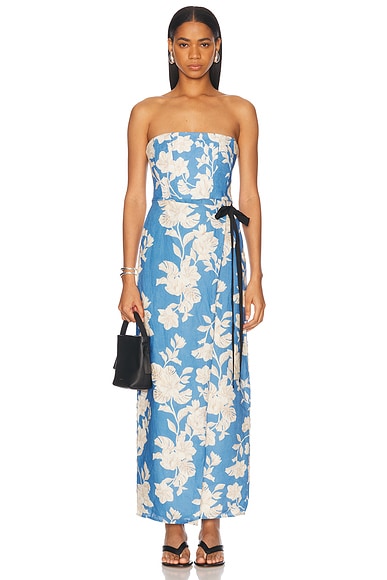 Agua by Agua Bendita Cinefila Maxi Dress in Multicolor