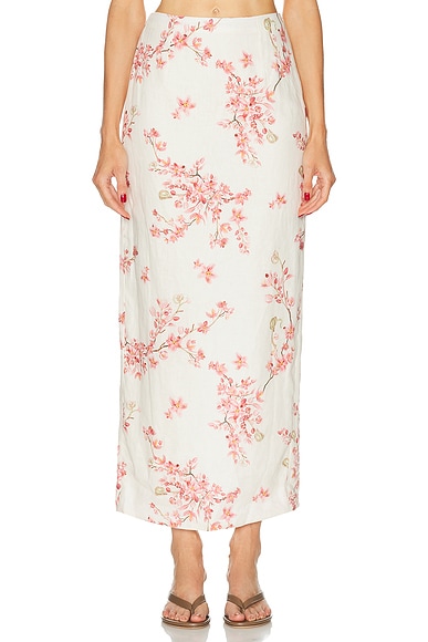 Agua by Agua Bendita Lirica Maxi Skirt in Cauca