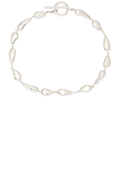 Shop Agmes Ila Necklace In Sterling Silver