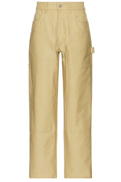 AGOLDE x RSVP Gallery Ewing Carpenter in Khaki