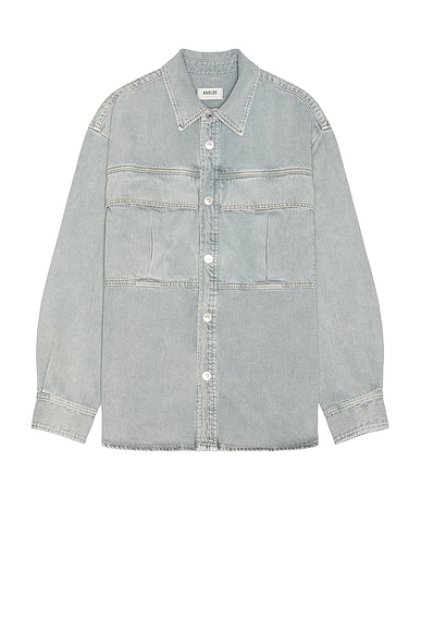 AGOLDE Axel Shirt in Tonic