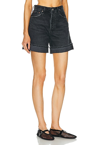 Shop Agolde Dame Short In Bewitched
