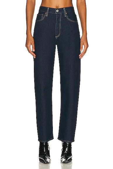 90s Pinch Waist High Rise Straight