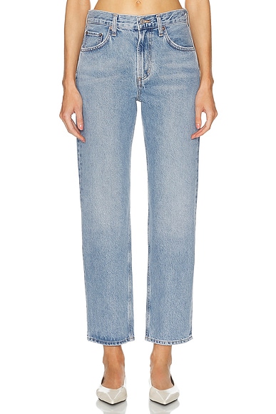 AGOLDE Valen Mid Rise Vintage Straight in Harmonic