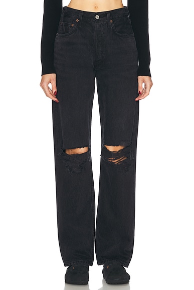 AGOLDE Kelly High Rise Relaxed Straight in Fuse