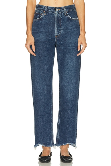 デニム・ジーパン AGOLDE FW25 JEANS (A241 1765MANT) AGOLDE 90's Mid Rise Loose Fit in Snapshot | FWRD