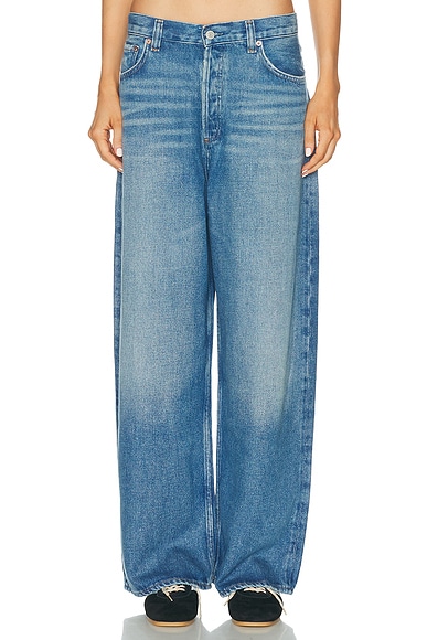 AGOLDE Rounded Baggy Jean in Expression
