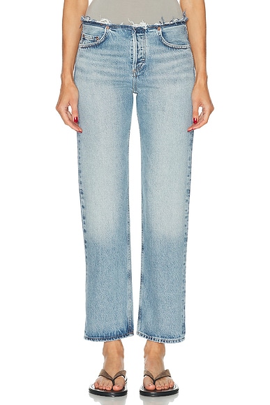 Fray Slim Crop