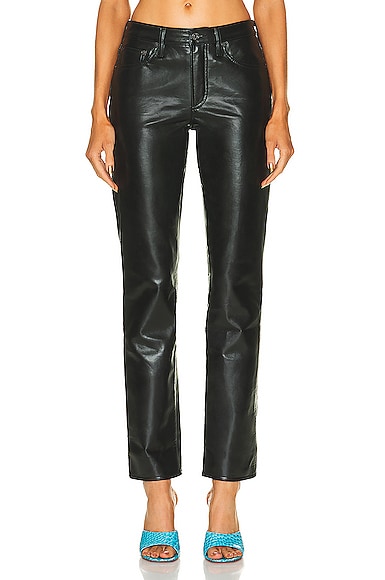 Recycled Leather Lyle Low Rise Slim